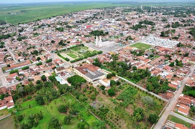 Vista do município de Ceará-Mirim, RN